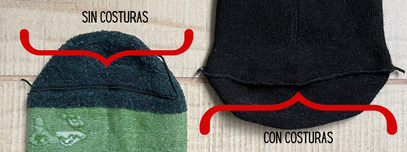 Calcetines con o sin costuras? – The Sock's Closet