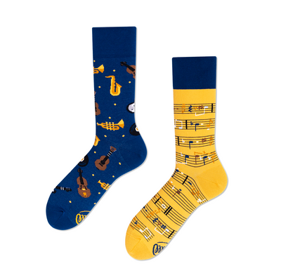 Calcetines music notes - The Socks Closet - Many Mornings