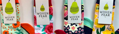 Woven Pear: los calcetines más coloridos