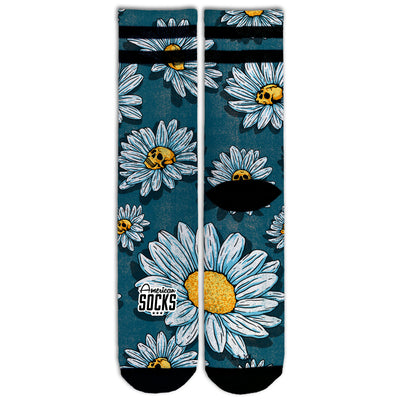 Calcetines_diseños_daisies