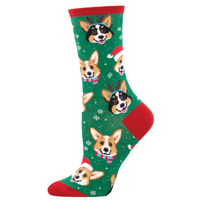 Calcetines de navidad perros
