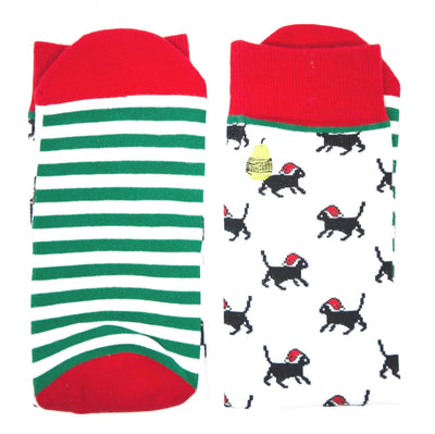 Calcetines_diseño_santa_kitty