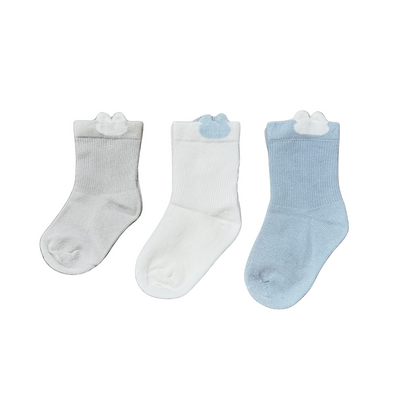 Calcetines Básicos Niños Pack Celeste