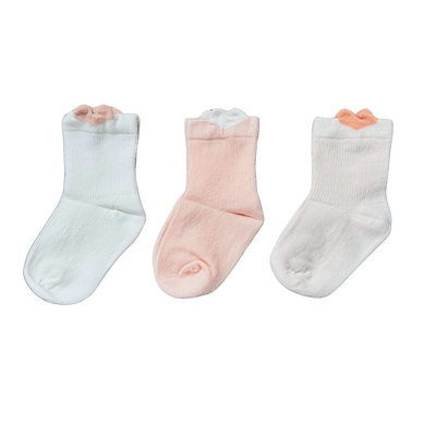 Calcetines Básicos Niños Pack Rosa