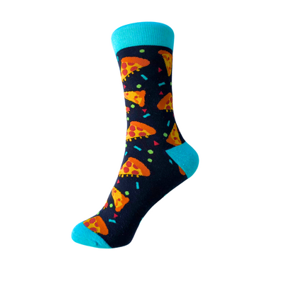 Calcetines diseño de pizza