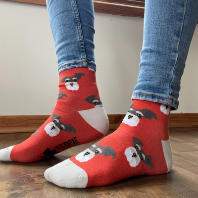 Calcetines_con_diseño_schnauzer