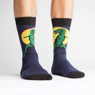 Calcetines-hombre-dinosaurio-rex-sock-it-to-me