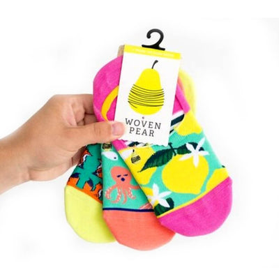 Calcetines mujer invisibles Happy Pack I The Socks Closet