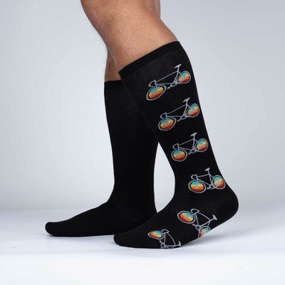 calcetines-disenos-largos-Pedal-Power